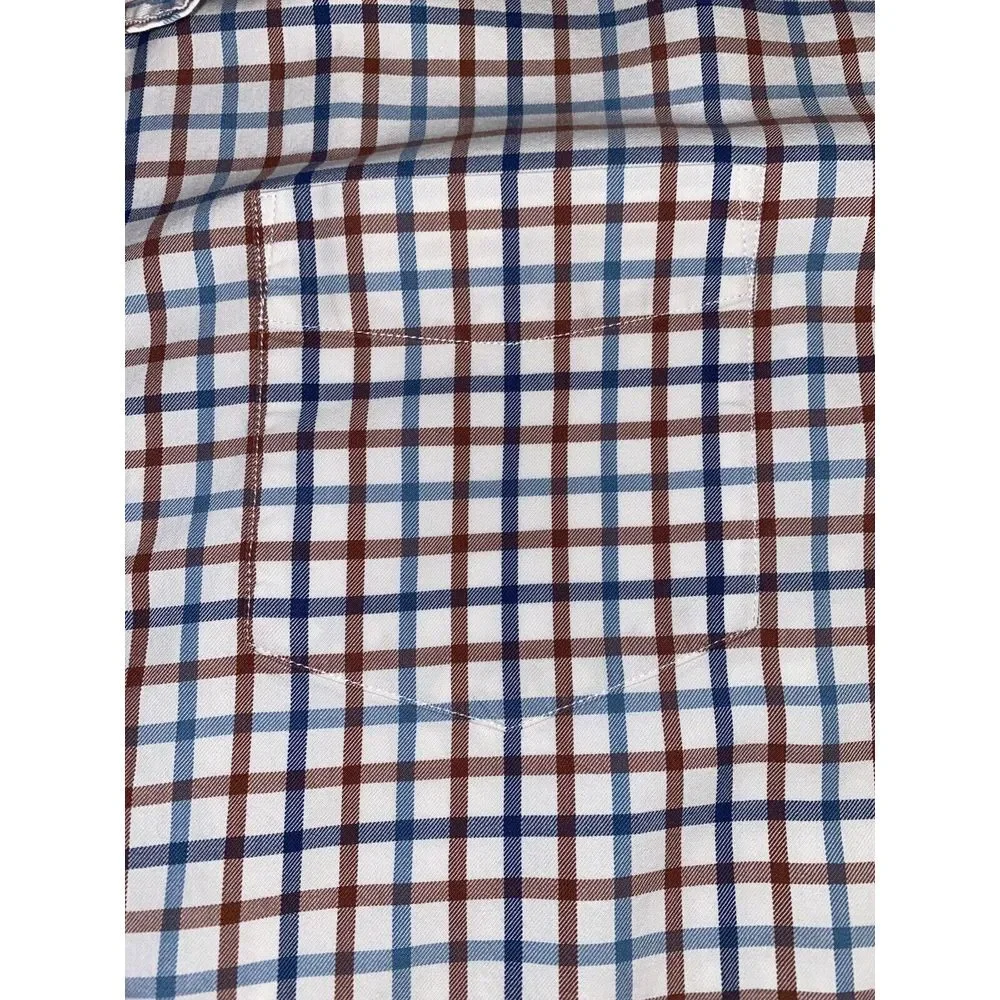 Eddie Bauer Shirt Mens XL Multi Plaid‎ Long Sleeve Button Down Cotton
